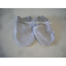 Bavlněné rukavičky BABY SERVICE - VELMI KVALITNÍ ČESKÁ VÝROBA !!! šedé