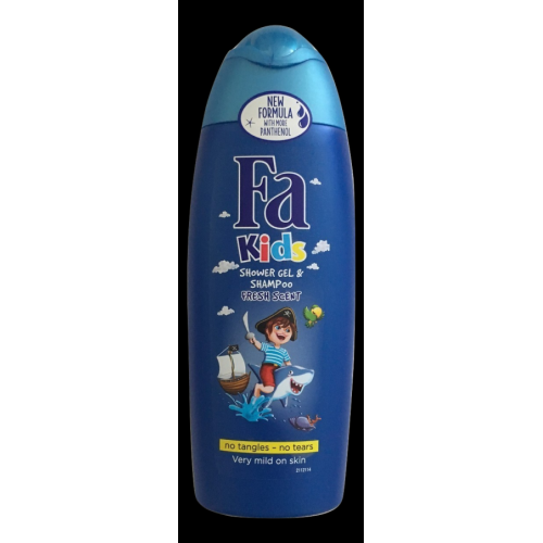 Fa Kids 2 v 1 - dětský sprchový gel a šampom Fresh Scent 250 ml