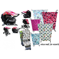 Univerzální sluneční clona s UV filtrem BABY-TEX  ČESKÁ VÝROBA !