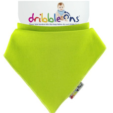 Dribble Ons-Dětský šátek-bryndák Lime