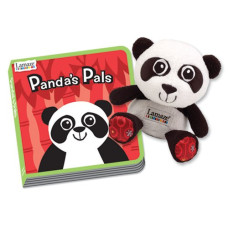 Lamaze - Knížka Panda s hračkami