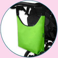 TAŠKA NA KOČÁREK - SIMPLY BAG IVE - KVALITNÍ ČESKÁ VÝROBA !!! zelená