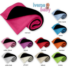 Oboustranná deka do kočárku / autosedačky - Fleece IVEMA