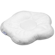 BABY MATEX POLŠTÁŘEK PRO MIMINKA FLOR - BÍLÝ