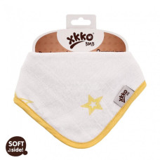 Bambusový dětský slintáček/šátek XKKO BMB - Lemon Stars