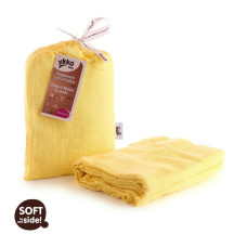 Bambusová zavinovačka XKKO®BMB Lemon 120x120cm - 1ks