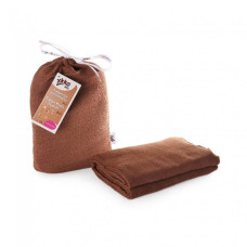 Bambusová zavinovačka XKKO®BMB Milk Choco 120x120cm - 1ks
