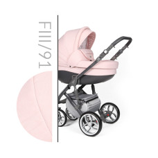 Luxusní kombinovaný kočárek + rukávník v barvě ZDARMA  !!!  BABY MERC FASTER STYLE III č. 91A