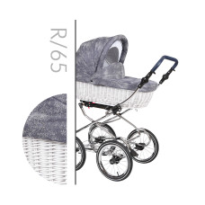 Kombinovaný stylový kočárek Baby Merc RETRO   č.R/65