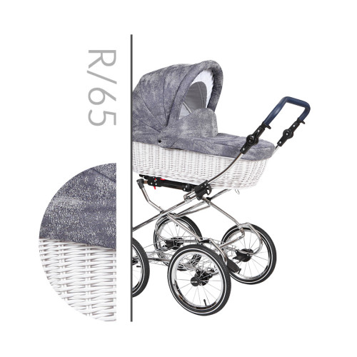 Kombinovaný stylový kočárek Baby Merc RETRO   č.R/65