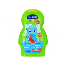 Dětský šampon a sprchový gel OnLine Kids 250ml - Meloun