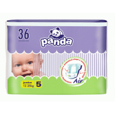 Dětské pleny PANDA 12 - 25 KG JUNIOR 36 ks