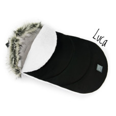 Luxusní fusak s kožešinou - LIMITOVANÁ EDICE  FLOO FOR BABY  LUCA  AKCE !!!
