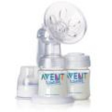 Odsávačka mateřského mléka AVENT ISIS + 2 lahve 125ml.+cestovní box