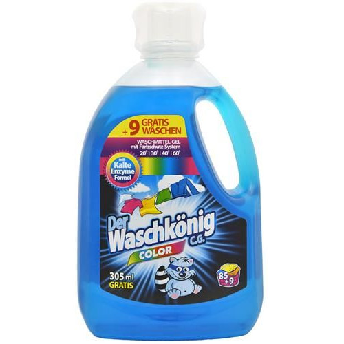 Der Waschkönig color prací gel 305 ml, 85 + 9 pracích dávek