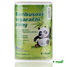 Bambusové separační pleny 100 kusů  T-tomi