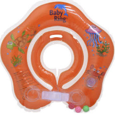 Nafukovací kruh pro miminko BABY RING 0 - 24 měsíců oranžová