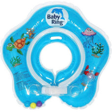 Nafukovací kruh pro miminko BABY RING 3-36  měsíců modrá