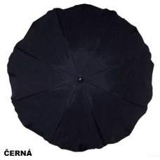 Slunečník ke kočárku KLASIK  černá   ČESKÁ VÝROBA !
