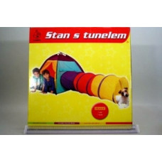 Dětský stan s tunelem