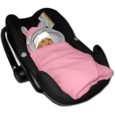 NOVINKA !!! ZAVINOVAČKA BABY - ČESKÁ VÝROBA - sv. růžová + sv. šedá