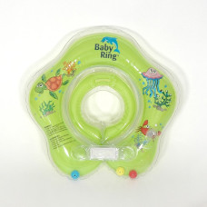 Nafukovací kruh pro miminko BABY RING 0 - 24 měsíců zelená