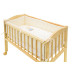 Povlečení do postýlky 7dílné Scarlett Méďa - do postýlky Baby 90 x 41 cm - béžová