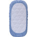 Nepropustné prostěradlo do kočárku Scarlett - Tencel - 75x35 cm - modré