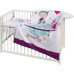 Dětská postýlka s kompletní výbavou Scarlett 120 x 60 cm - Moly