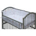 Dětská postýlka s kompletní výbavou Scarlett 120 x 60 cm šedá - Monta