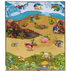 Scarlett dětský kobereček 3D DINO - 120 x 90 cm