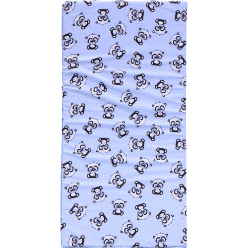 Molitanová matrace do postýlky Scarlett barevná, 120 x 60 x 6 cm Vzor matrace: Panda modrá Molitanová matrace do postýlky Scarlett barevná, 120 x 60 x 6 cm Vzor matrace: Panda modrá